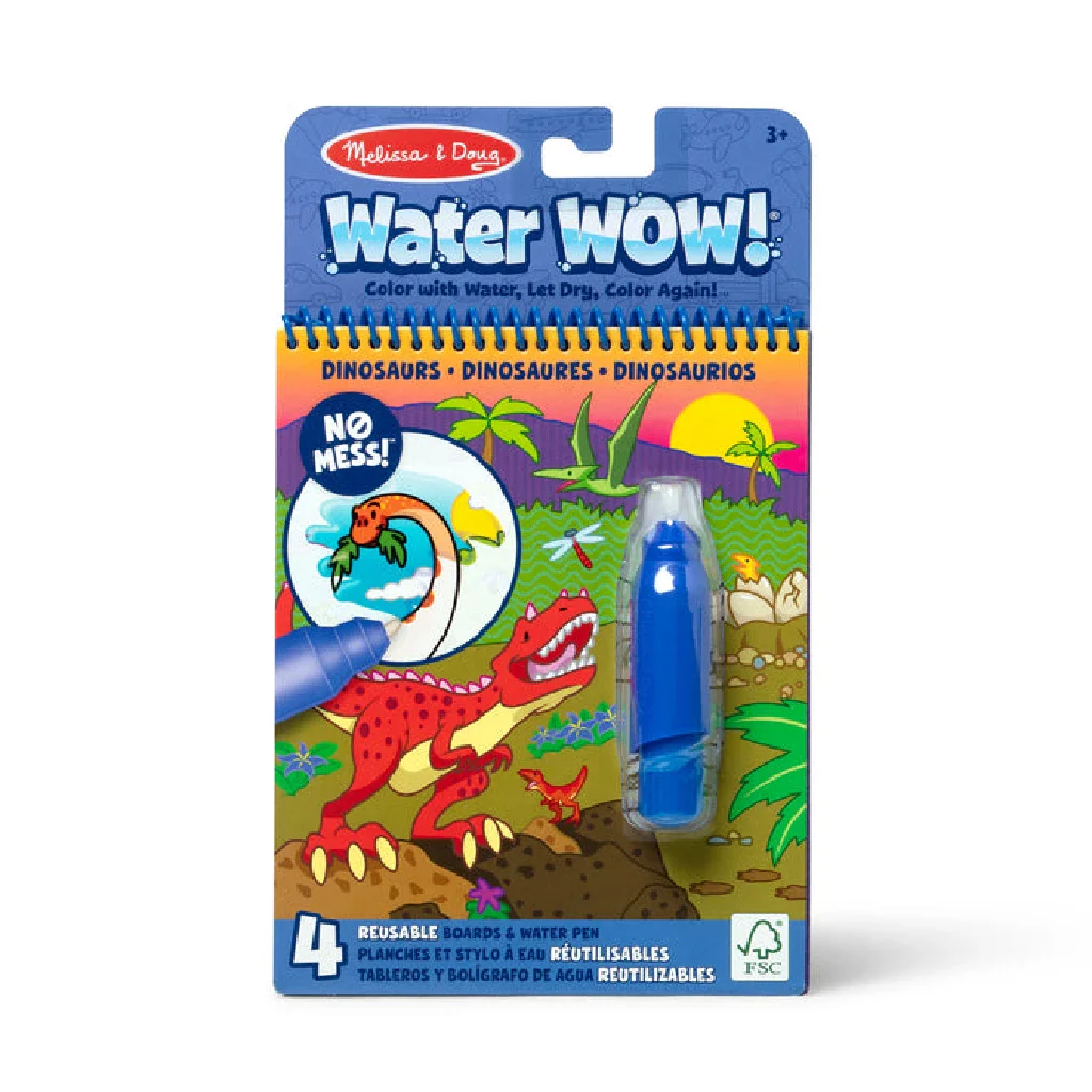Melissa & Doug :  Water Wow Dinosaur Coloring Pad
