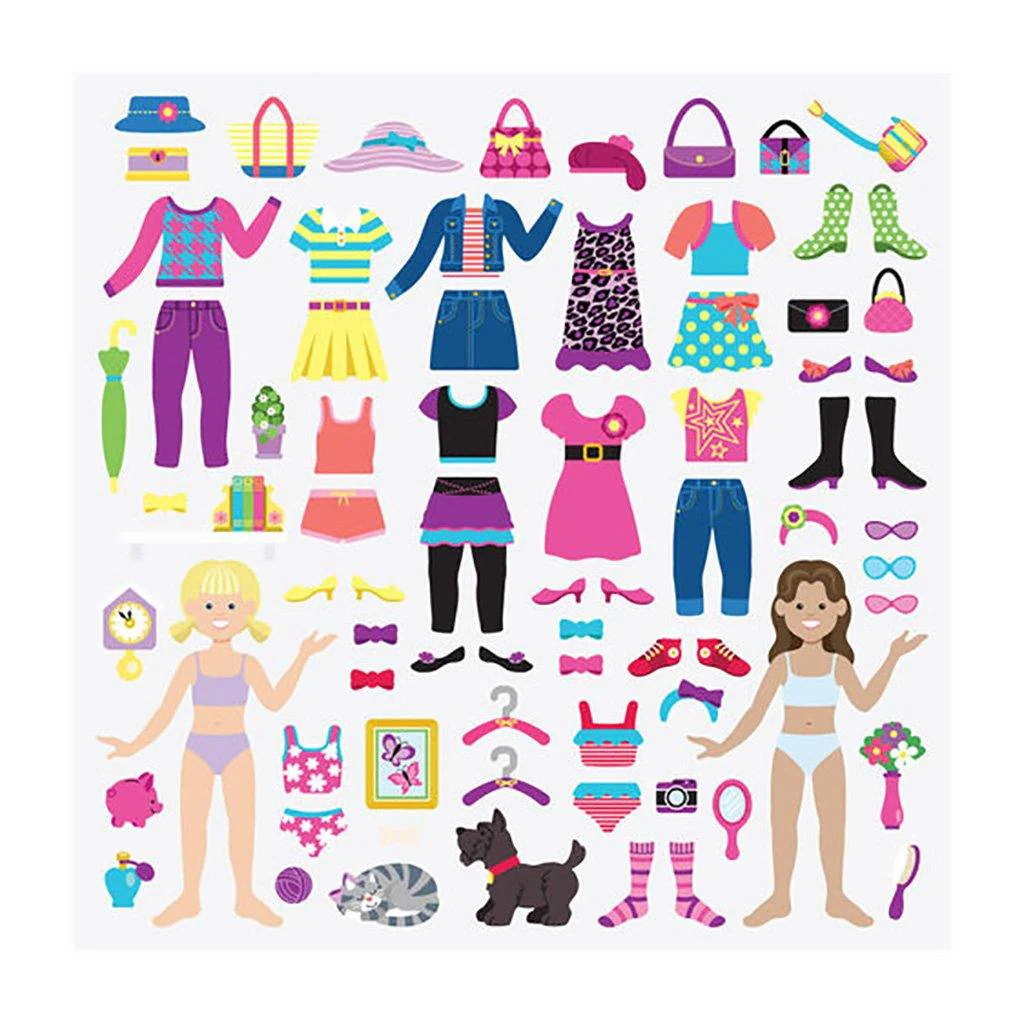 Melissa & Doug : Puffy Stickers Play Set: Dress-Up - Image 4
