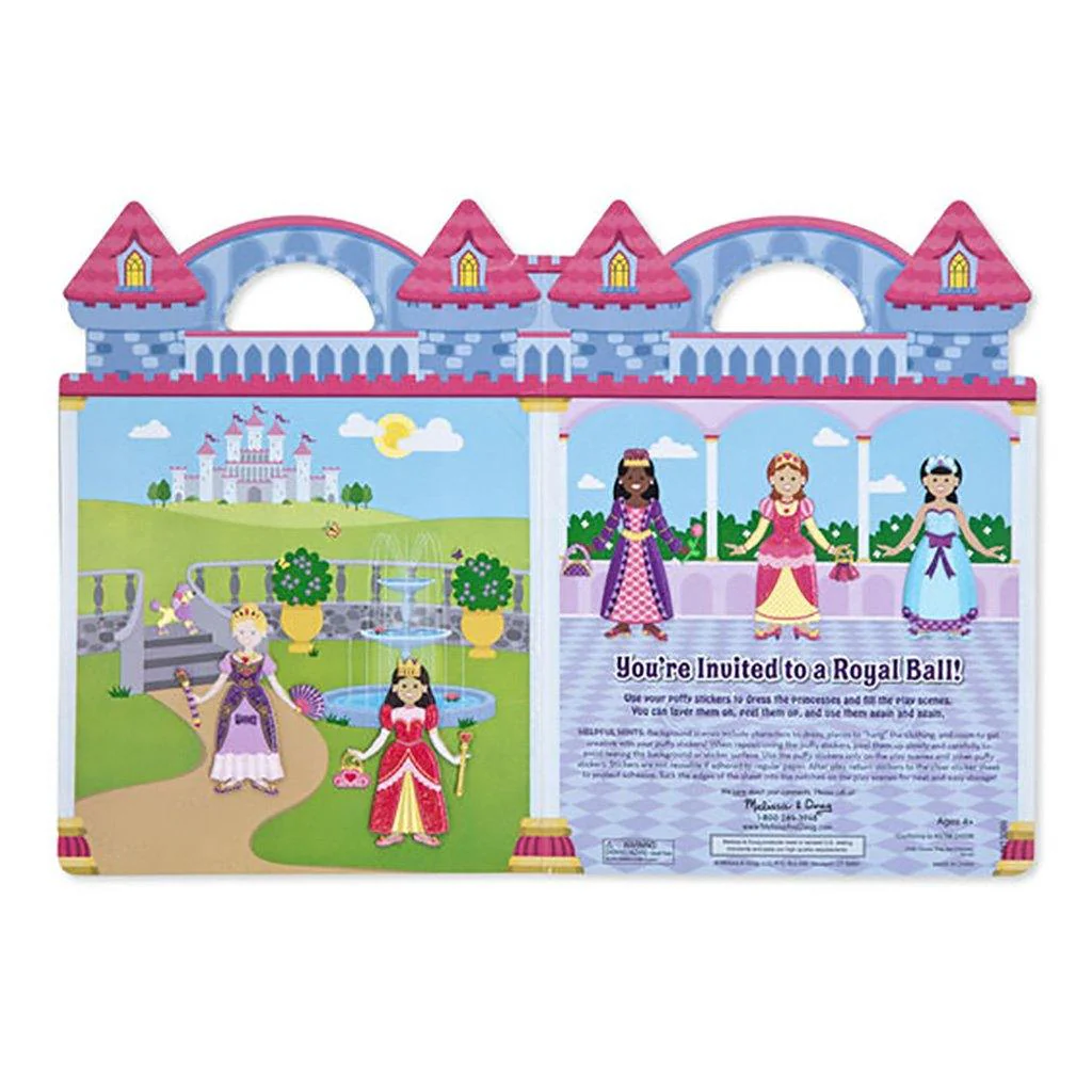 Melissa & Doug : Puffy Stickers Play Set - Princess - Image 4