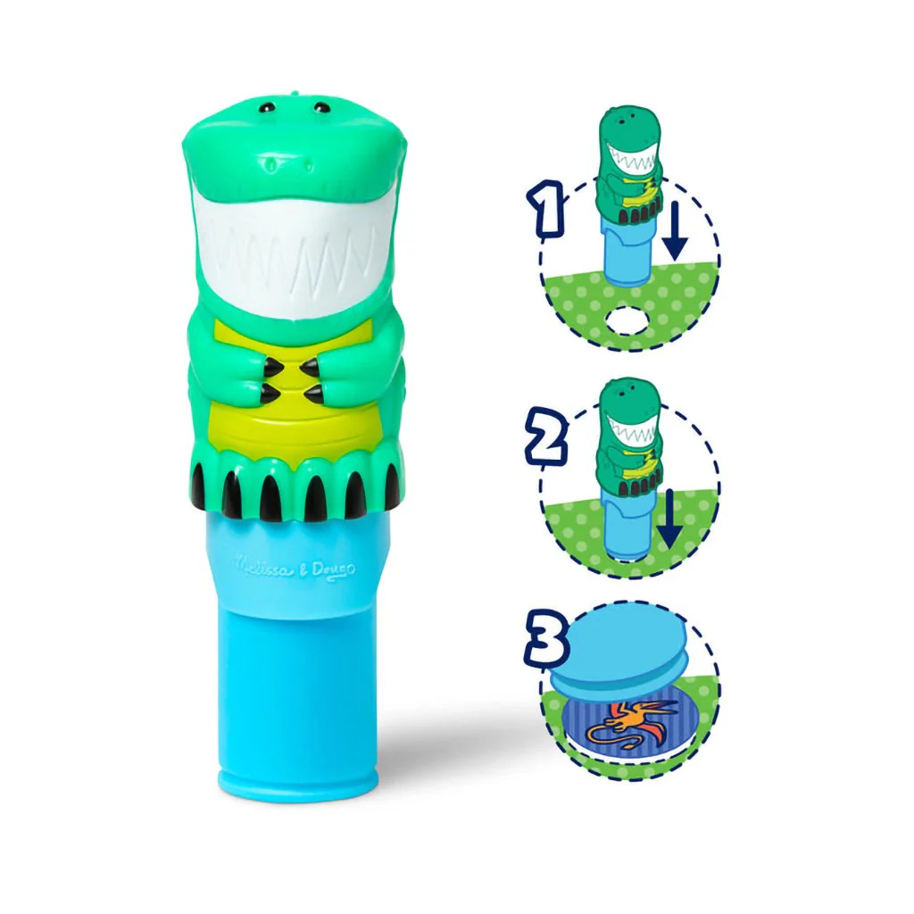 Melissa & Doug : Sticker WOW!® Activity Pad & Sticker Stamper - Dinosaur - Image 2