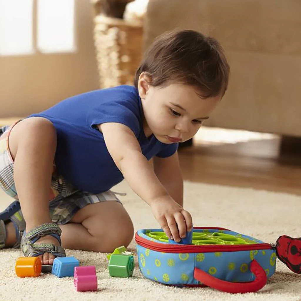 Melissa & Doug : Take-Along Shape Sorter Baby and Toddler Toy - Image 3