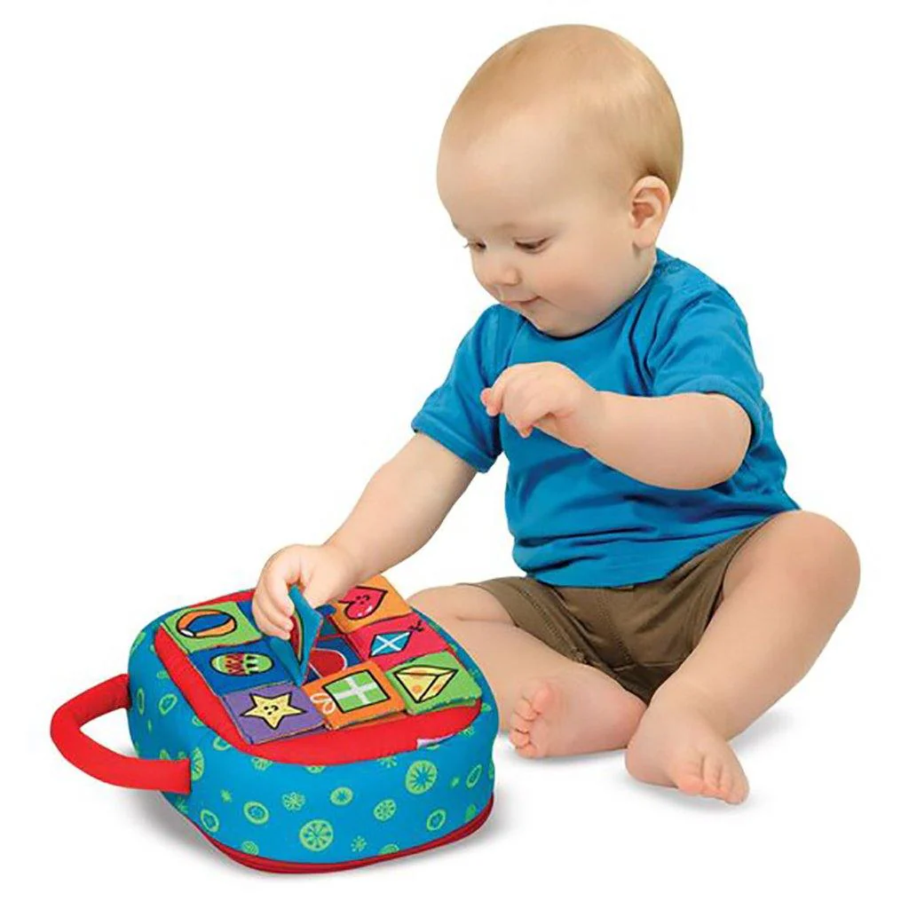 Melissa & Doug : Take-Along Shape Sorter Baby and Toddler Toy - Image 4