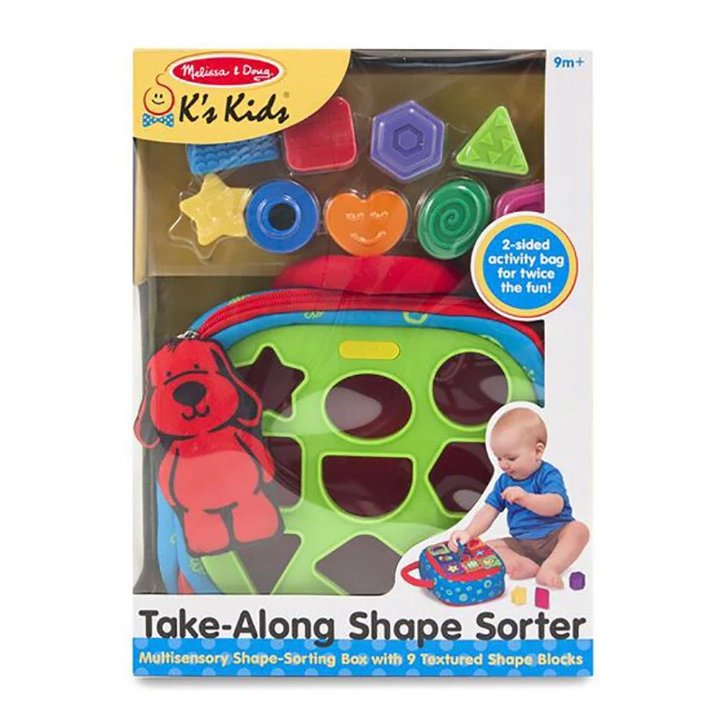 Melissa & Doug : Take-Along Shape Sorter Baby and Toddler Toy - Image 6