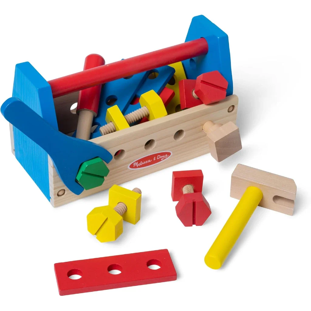 Melissa & Doug : Take-Along Tool Kit Wooden Construction