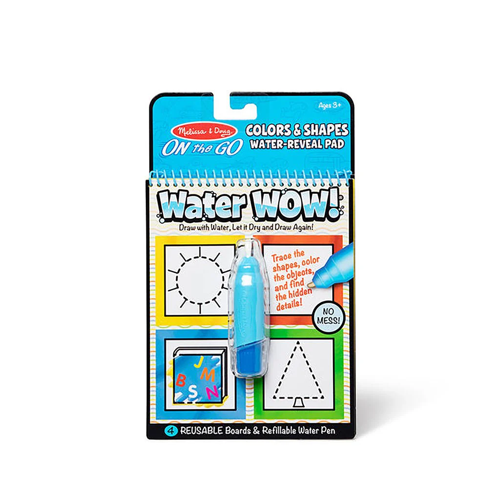 Melissa & Doug : Water Wow! Water-Reveal Pad - Colors, Shapes