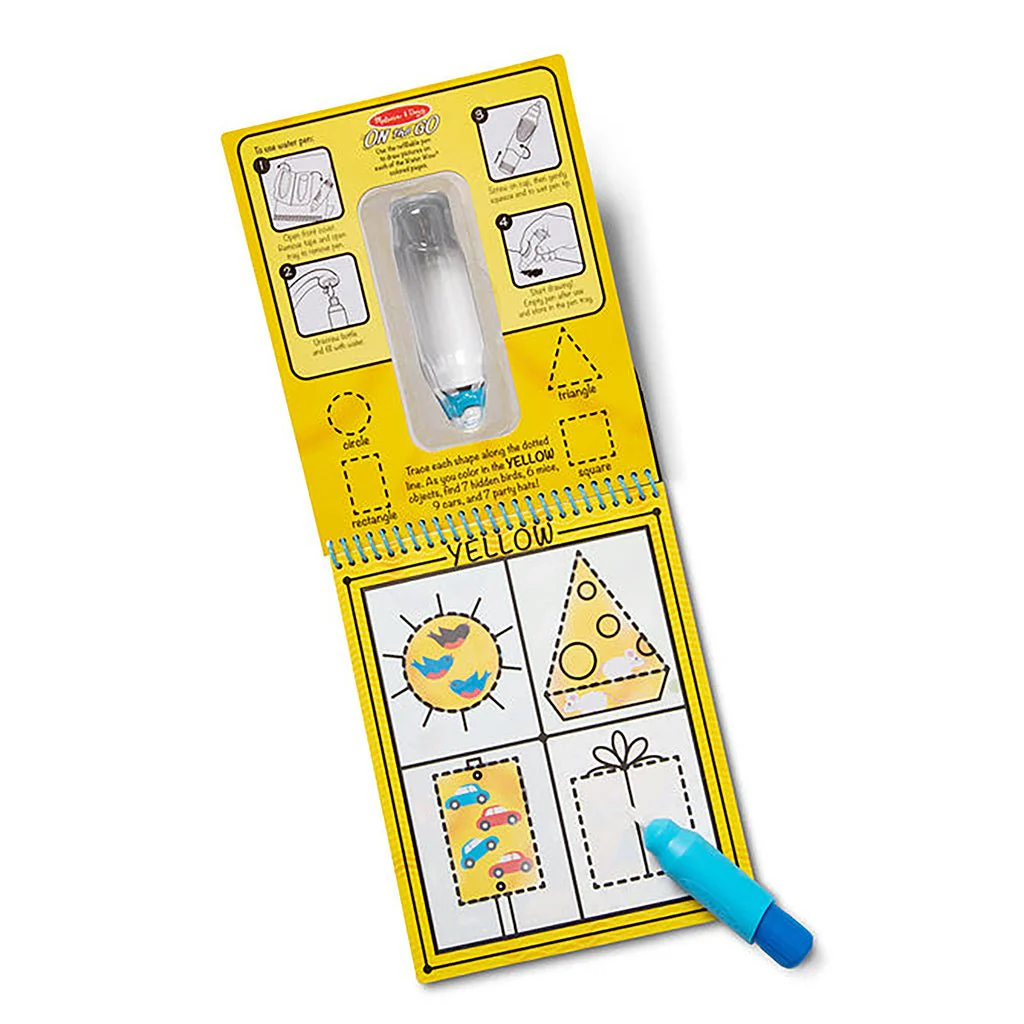 Melissa & Doug : Water Wow! Water-Reveal Pad - Colors, Shapes - Image 2