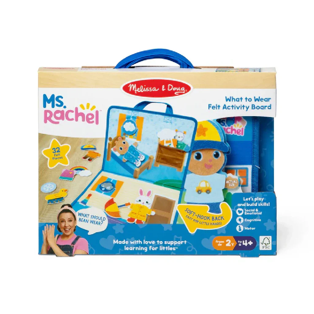 Melissa & Doug : What to Wear Felt Activity Board - Image 2