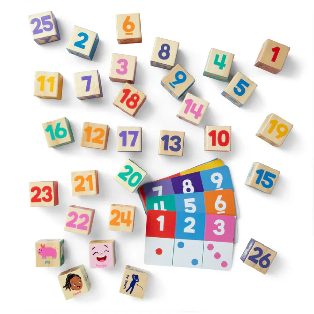 Melissa & Doug : Wooden Learning Blocks - Image 2