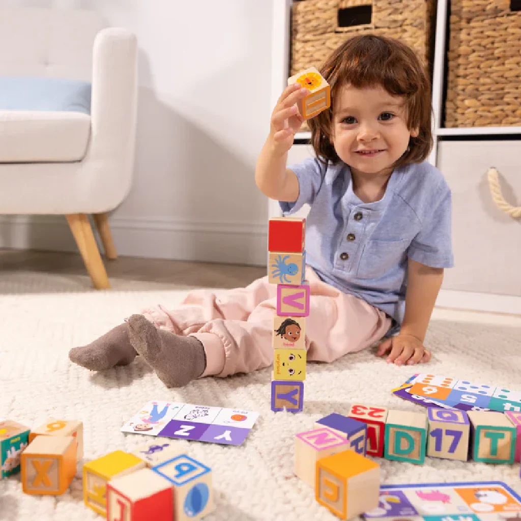 Melissa & Doug : Wooden Learning Blocks - Image 4