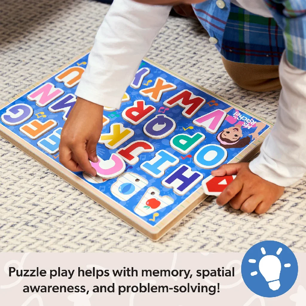 Melissa & Doug : Wooden Phonics Alphabet Sound Puzzle - Image 5
