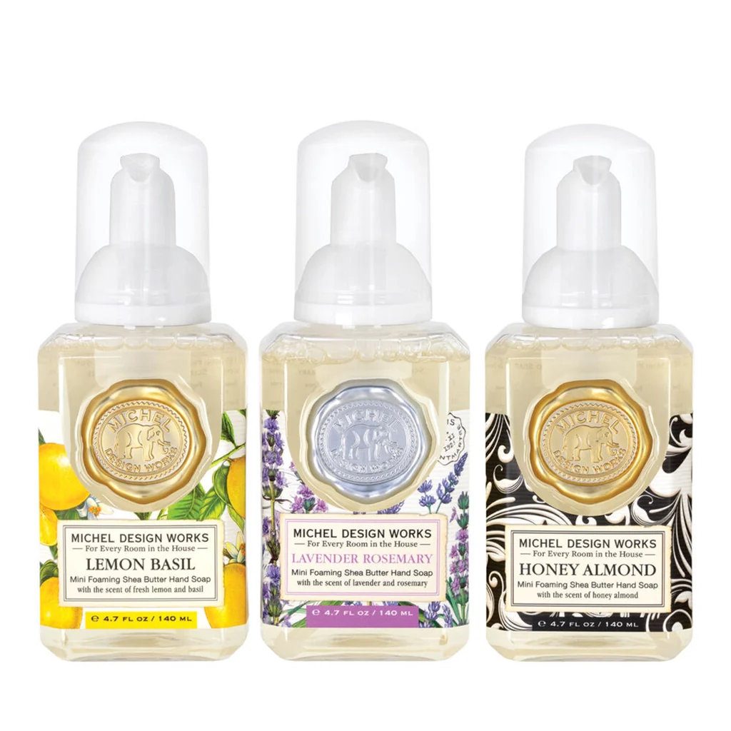 Michel Design Works : 3 Mini Foaming Soap
