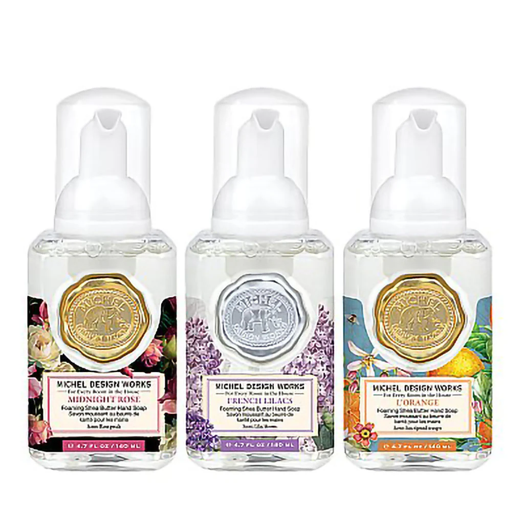 Michel Design Works : Freshly Picked Mini Foaming Hand Soap Set