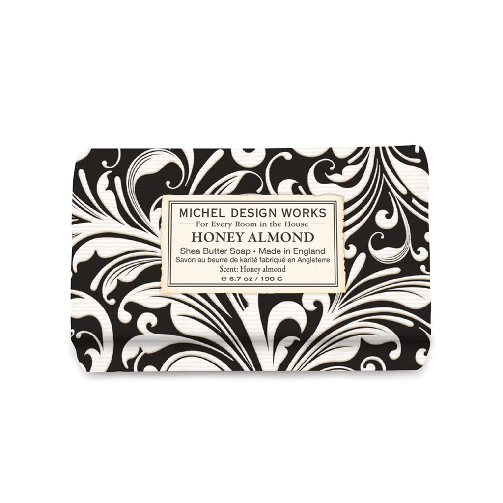 Michel Design Works : Honey Almond Medium Bath Soap Bar