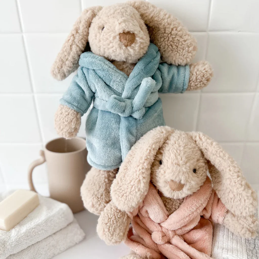 Mon Ami : Harlow Robe Bunny - Pink - Image 3