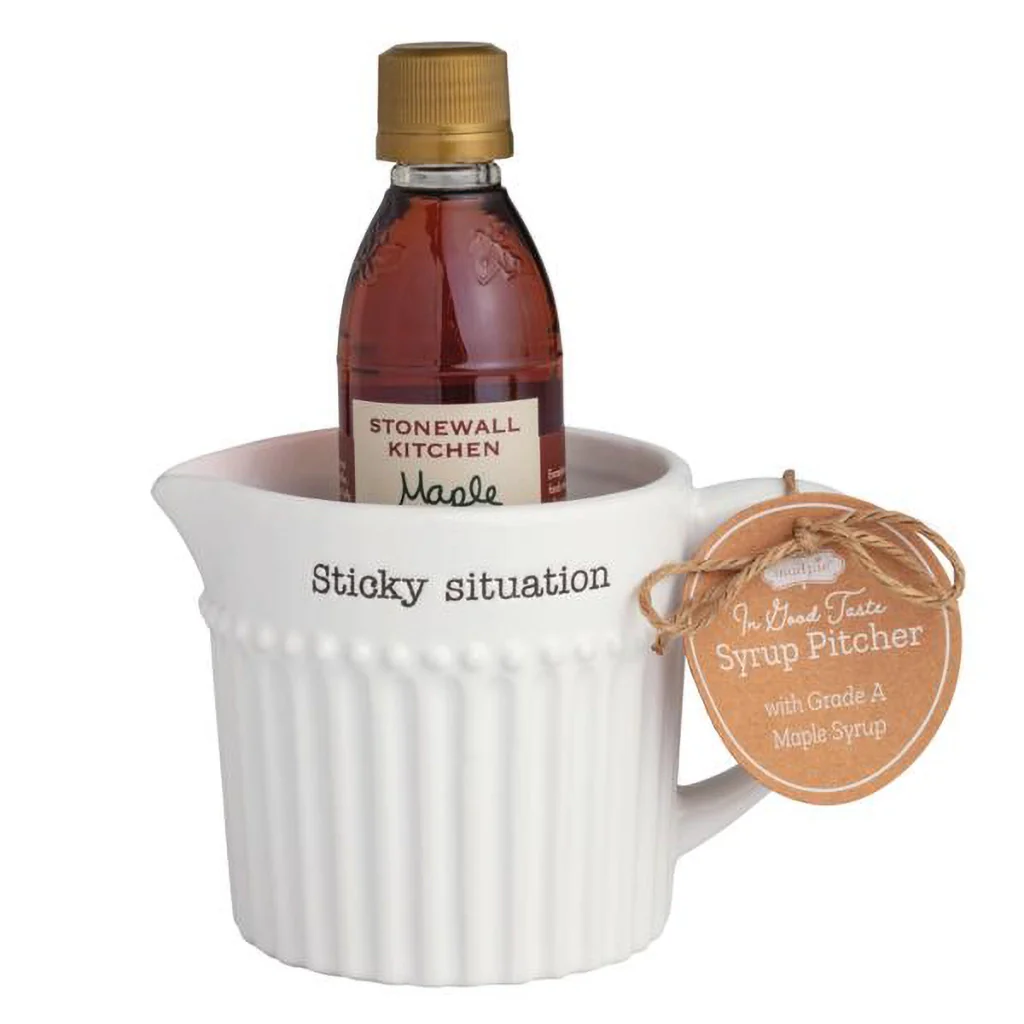 Mud Pie LLC : Syrup Pitcher Gift Set