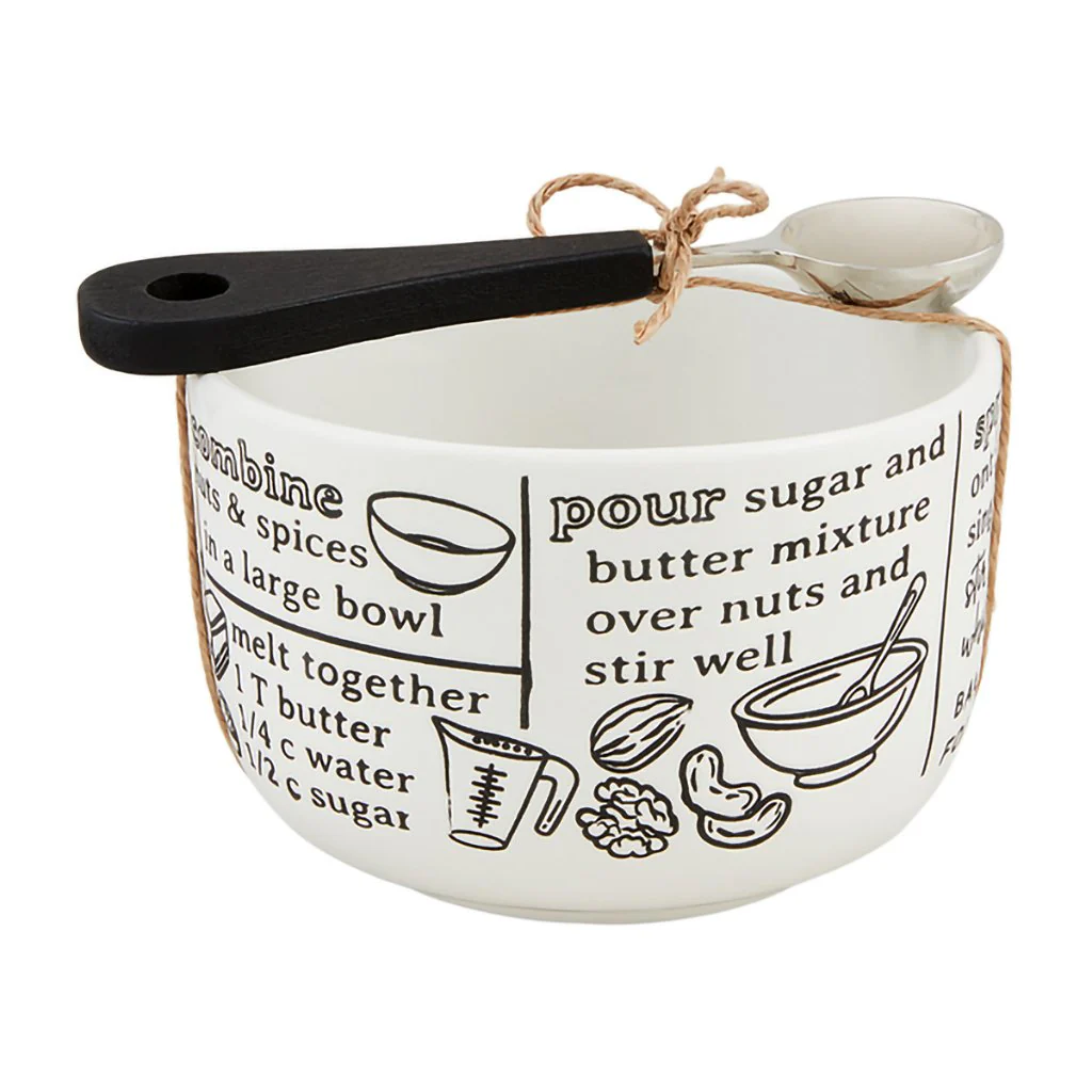 Mud Pie : Nuts Recipe Bowl Set