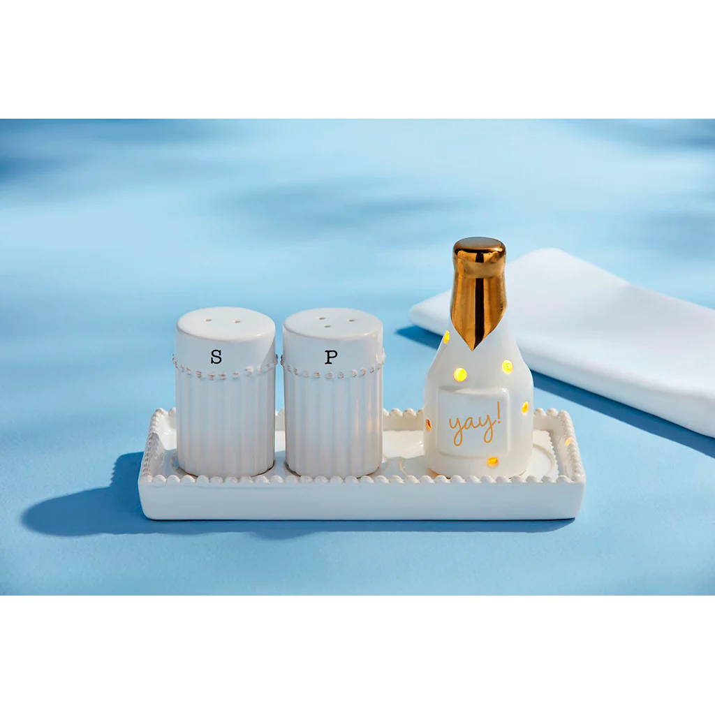 Mud Pie : Salt And Pepper Light-Up Holder - Image 3