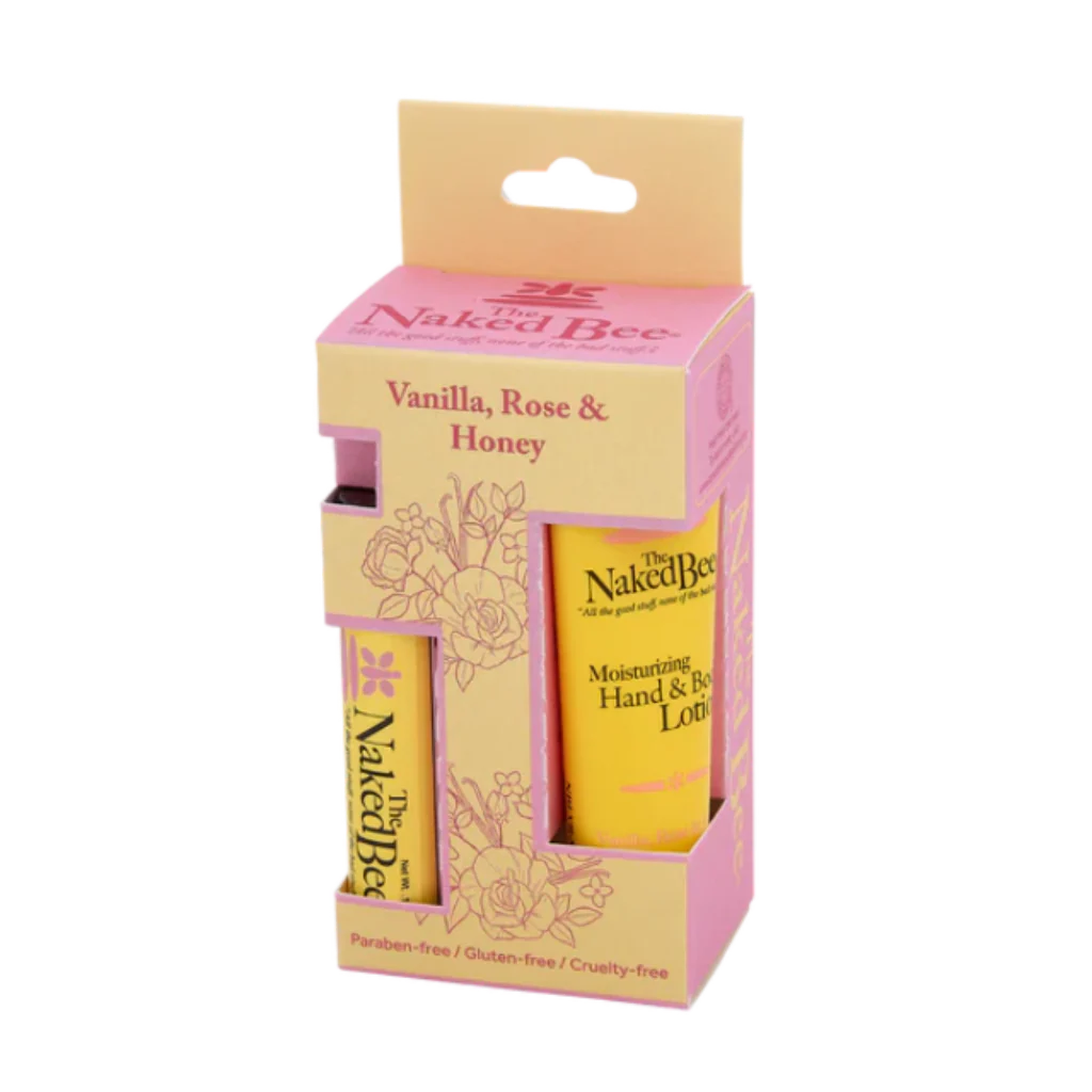 Naked Bee : Vanilla Rose Honey Pack