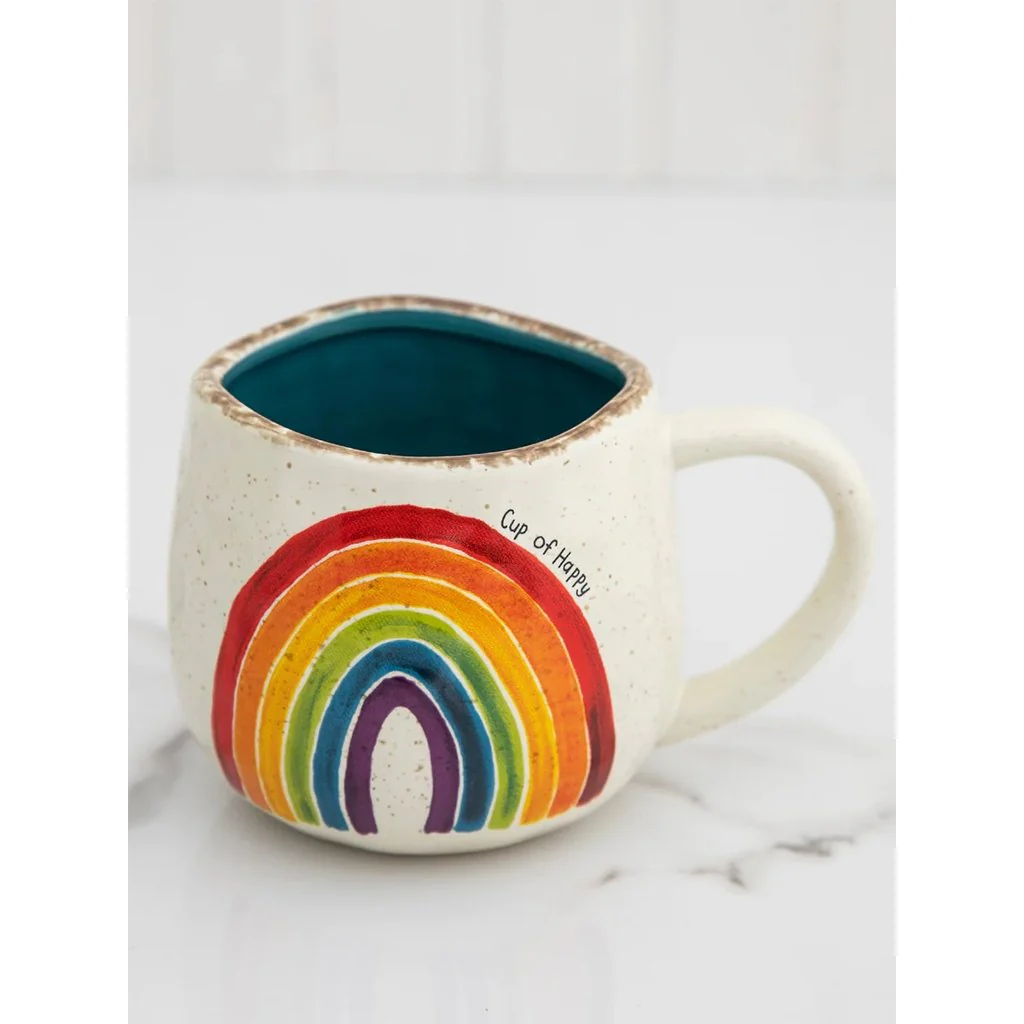 Natural Life : Artisan Coffee Mug - Rainbow