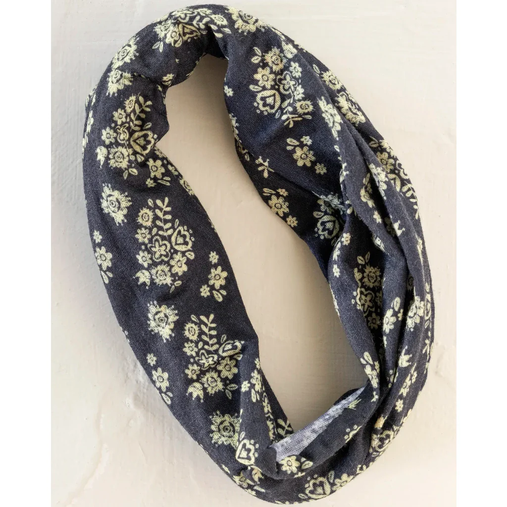 Natural Life : Black Cluster Medallions Full Boho Headband - Image 3