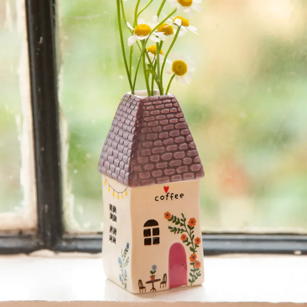 Natural Life : Coffee Cottage Bud Vase - Image 3