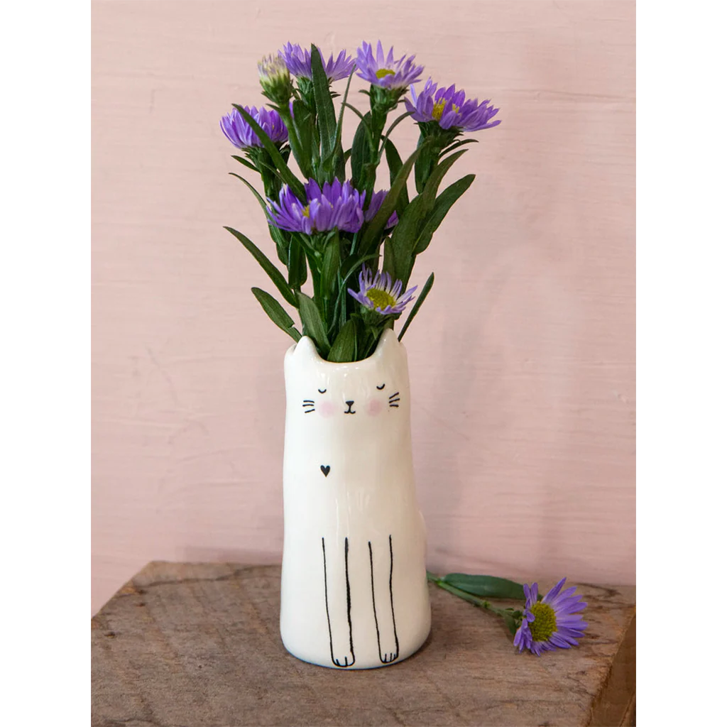 Natural Life : Cutest Little Bud Vase - Cat - Image 3