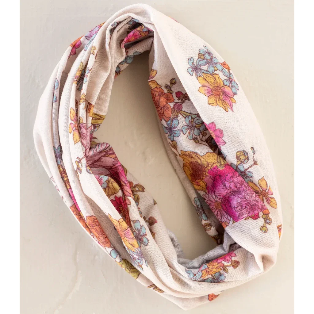 Natural Life : English Garden Cream Full Boho Headband - Image 3