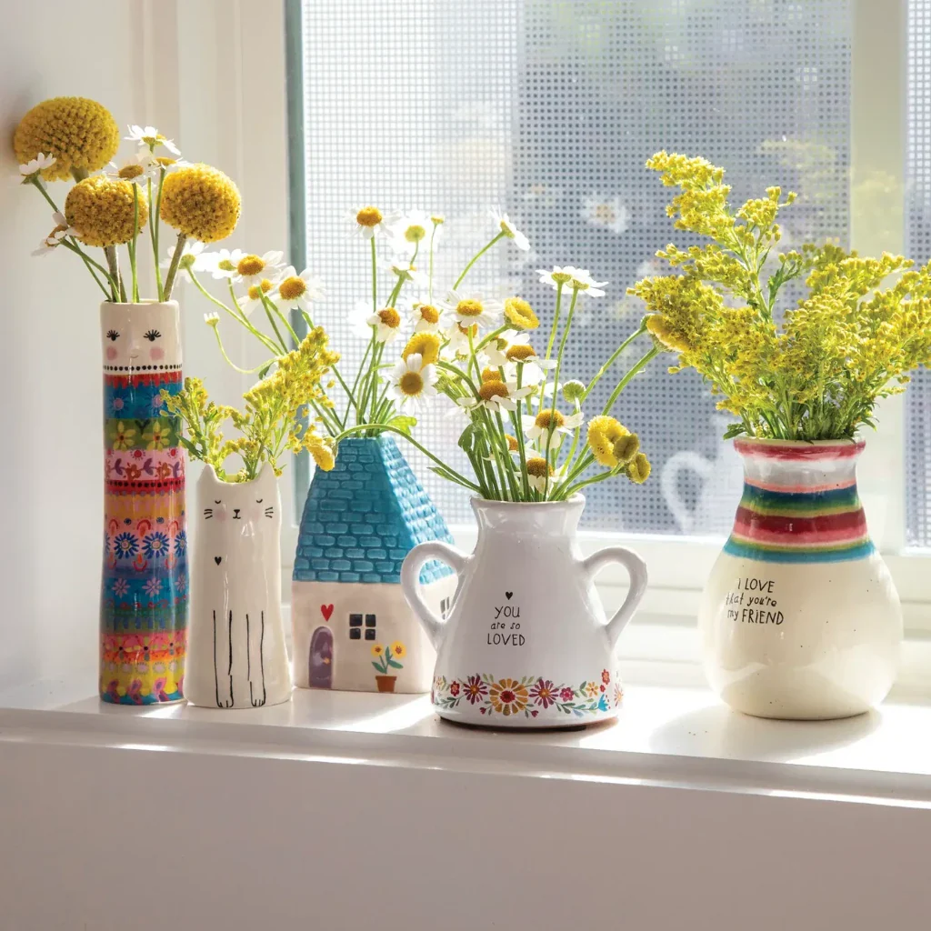 Natural Life : Folk Lady Folk Friend Bud Vase - Image 3