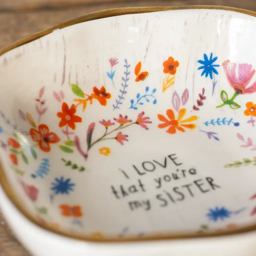 Natural Life : Granddaughter Antiqued Trinket Bowl - Image 3