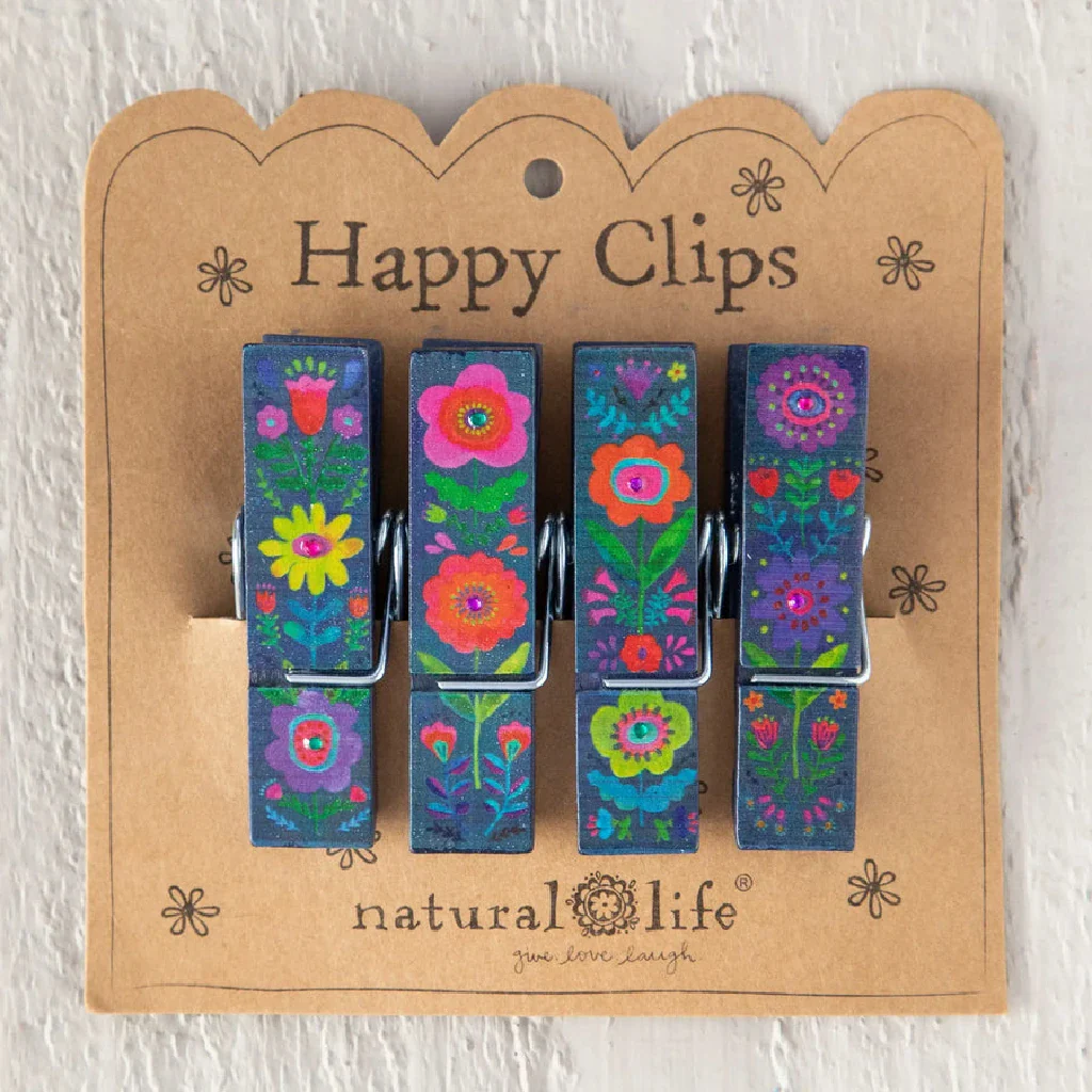 Natural Life : Happy Clips, Set of 4 - Image 2