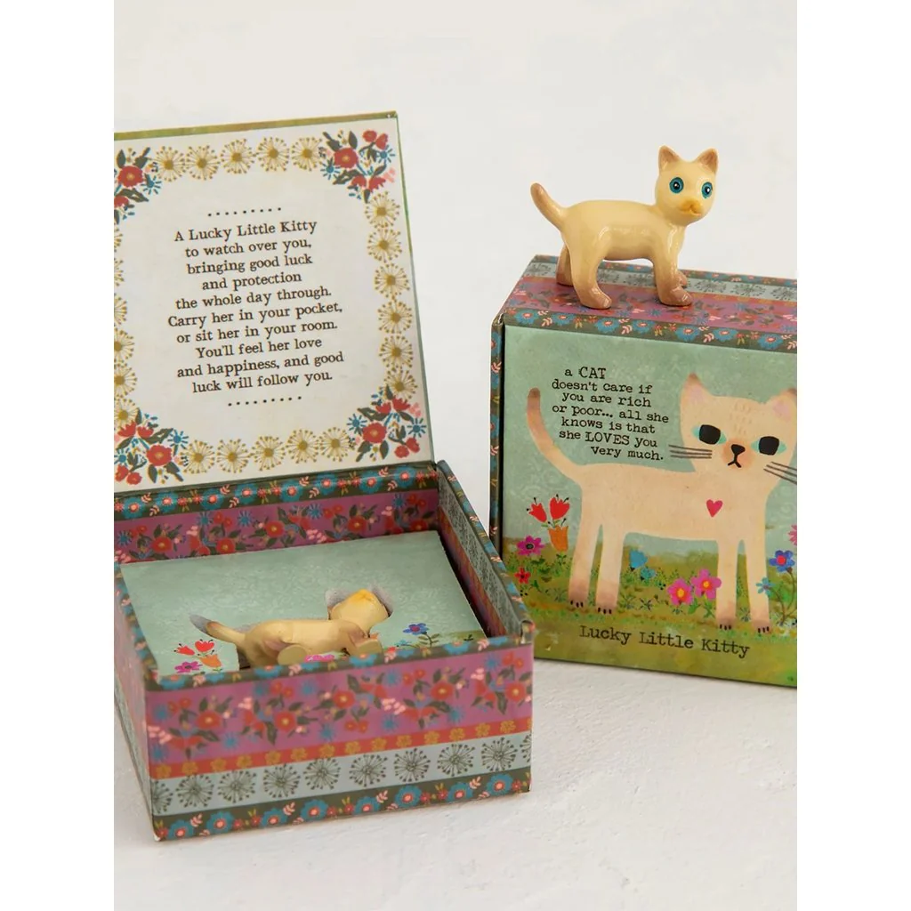 Natural Life : Lucky Keepsake Charm - Kitty