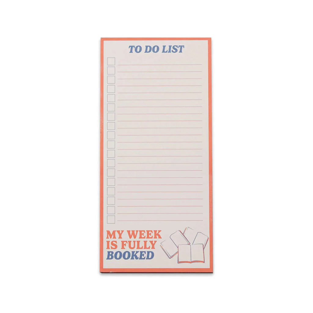 Natural Life : Memo Pad - My Week Is Fully Booked