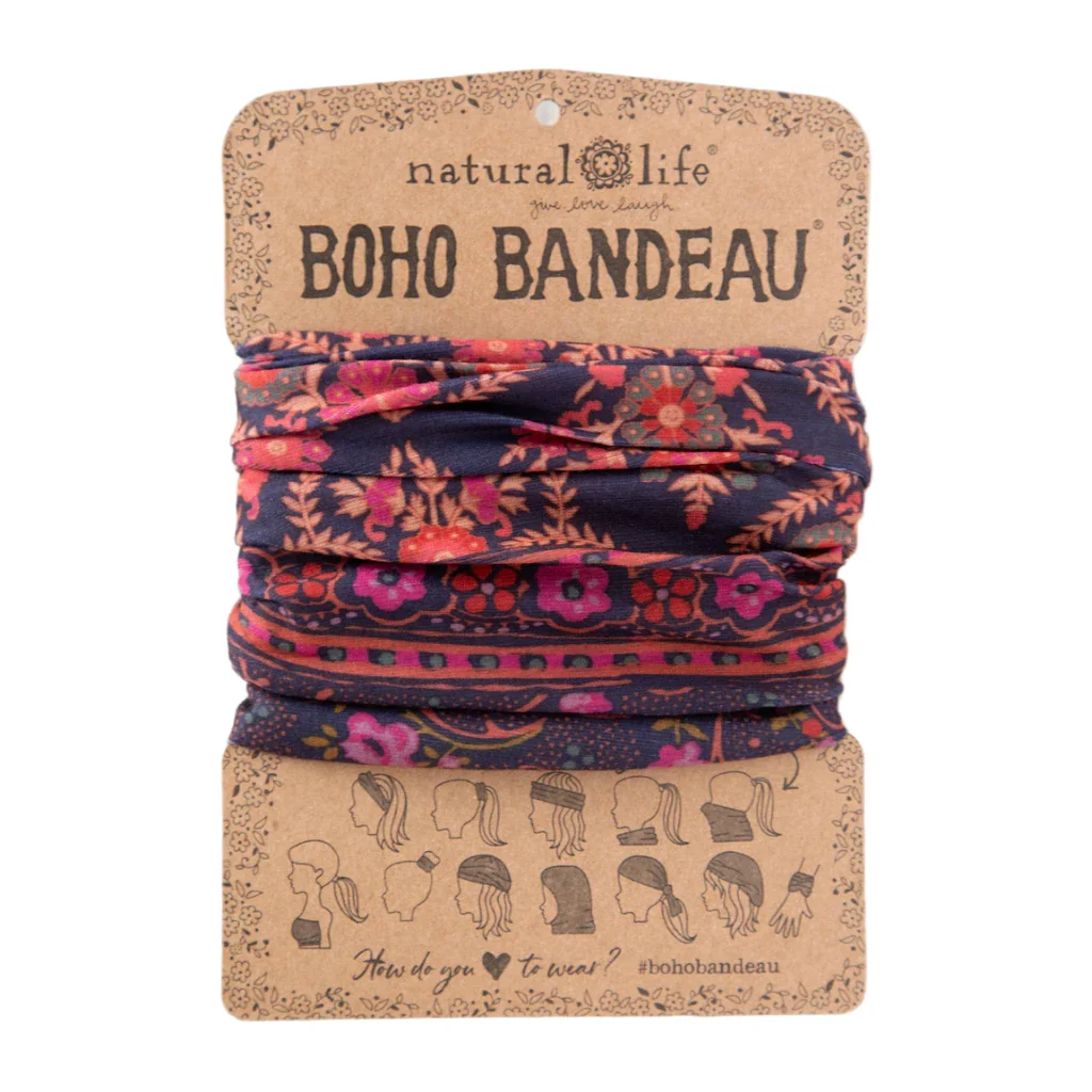 Natural Life : Willow Medallion Indigo Boho Bandeau