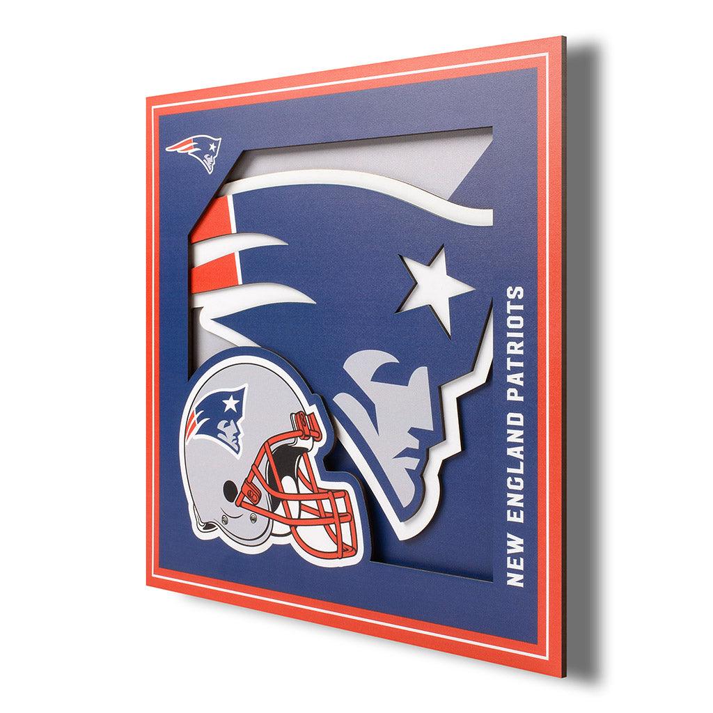 New England Patriots 3D Wall Art