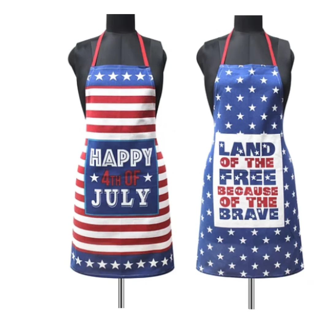 Nidico : Americana Patriotic Printed Cotton Aprons - Image 2