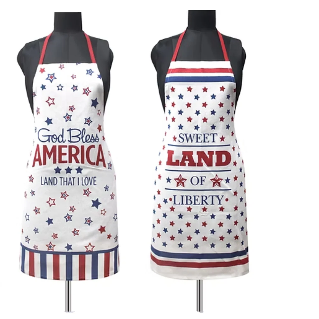 Nidico : Americana Patriotic Printed Cotton Aprons - Image 3