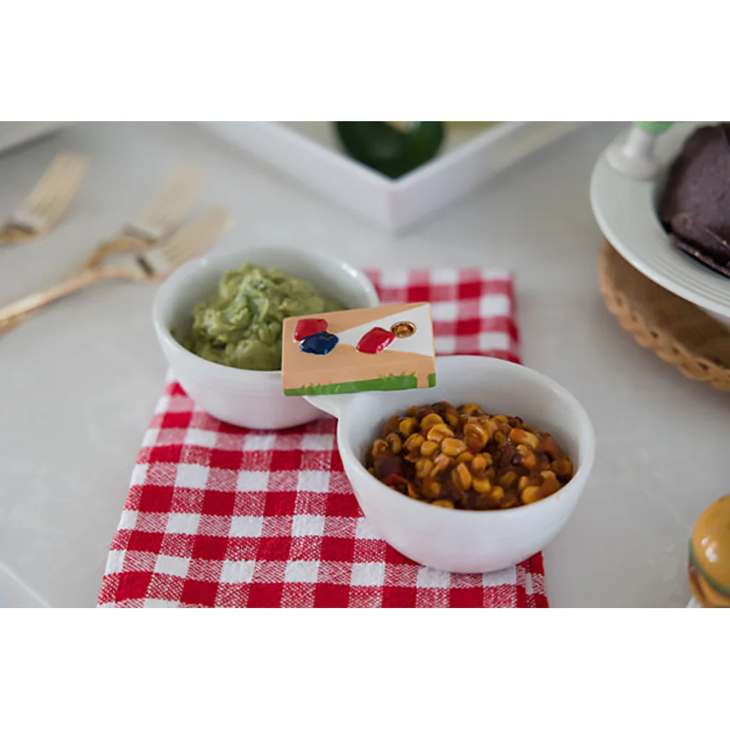 Nora Fleming : Baggin' Rights Mini - Cornhole Party Charm - Image 2