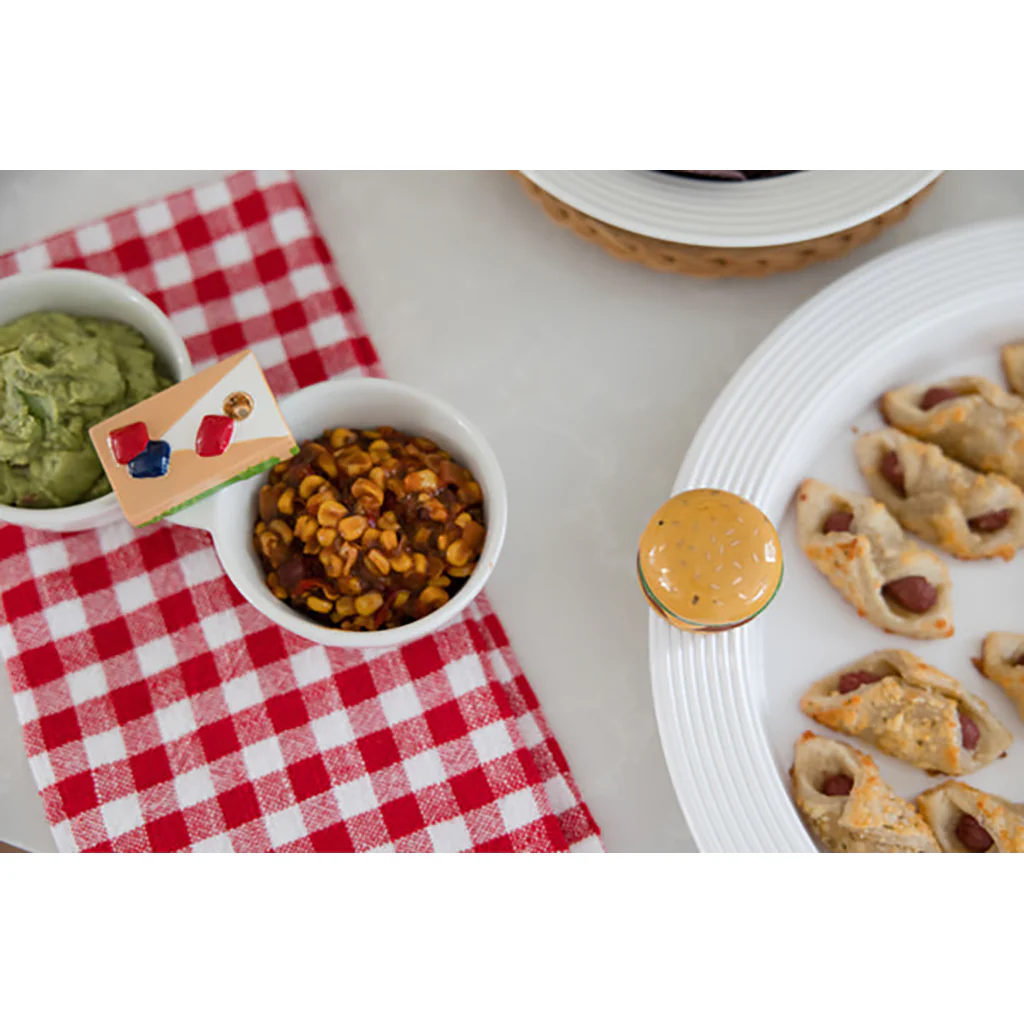 Nora Fleming : Baggin' Rights Mini - Cornhole Party Charm - Image 3