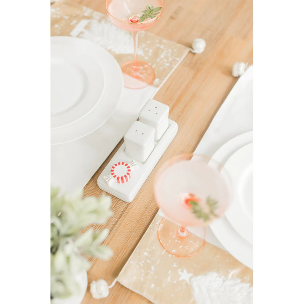 Nora Fleming : Pinstripes Salt & Pepper Shakers (40) - Image 3