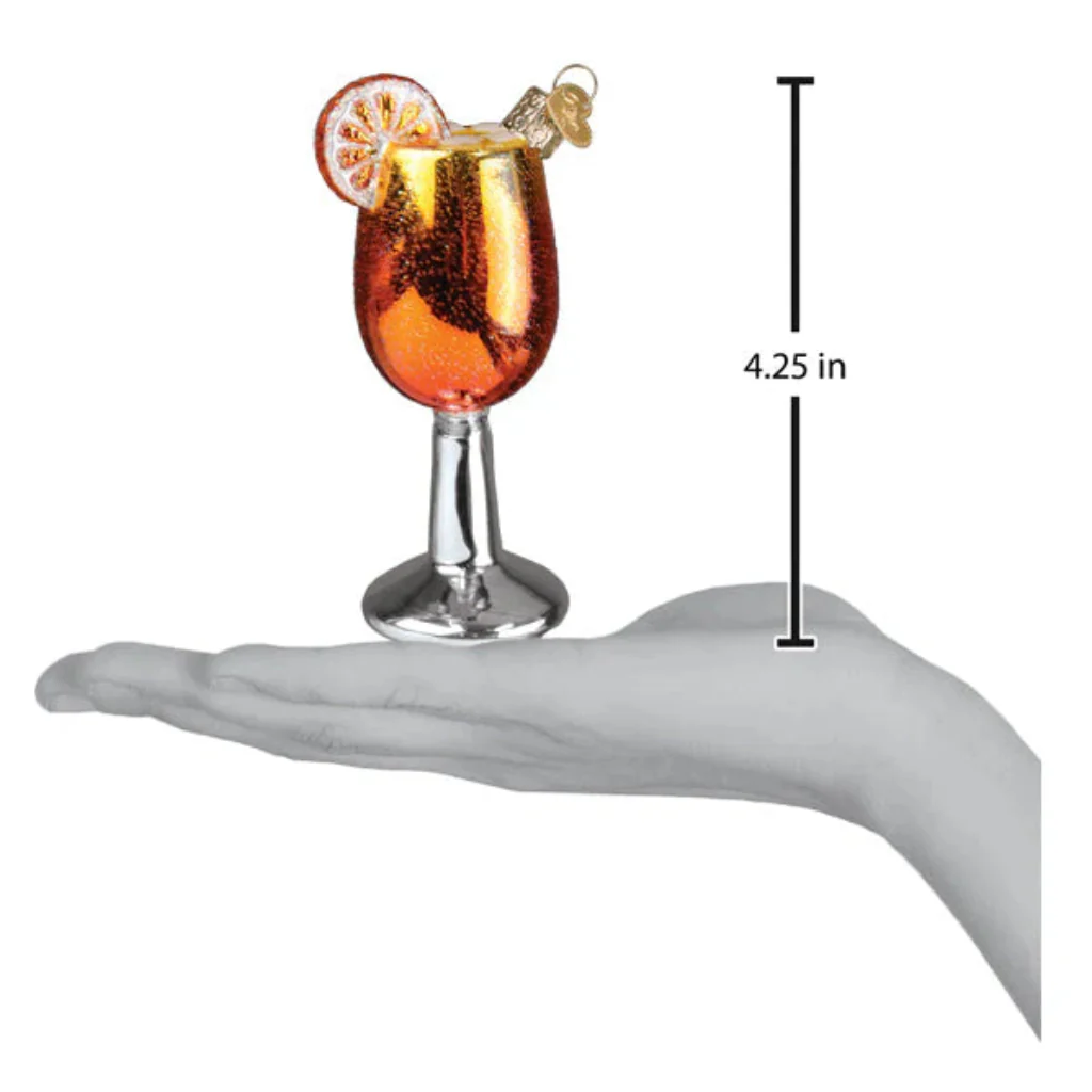 Old World Christmas : Aperol Spritz Ornament - Image 3