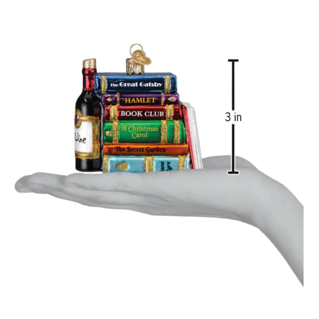Old World Christmas : Book Club Ornament - Image 3