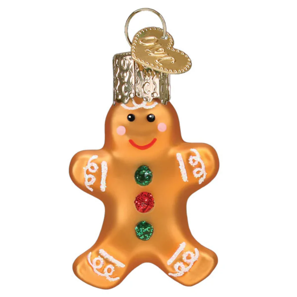 Old World Christmas : Mini Gingerbread Man Ornament - Image 2