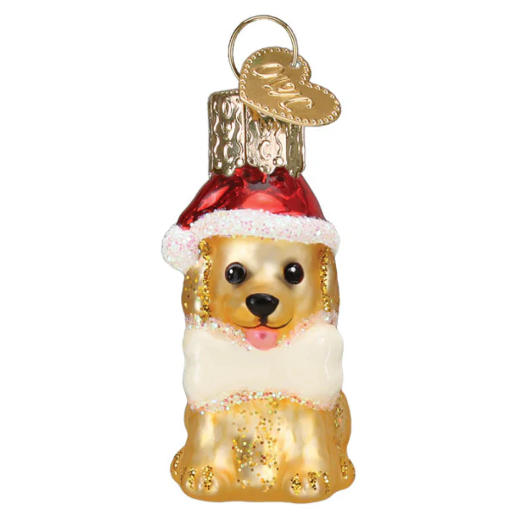 Old World Christmas : Mini Jolly Pup Ornament - Image 2