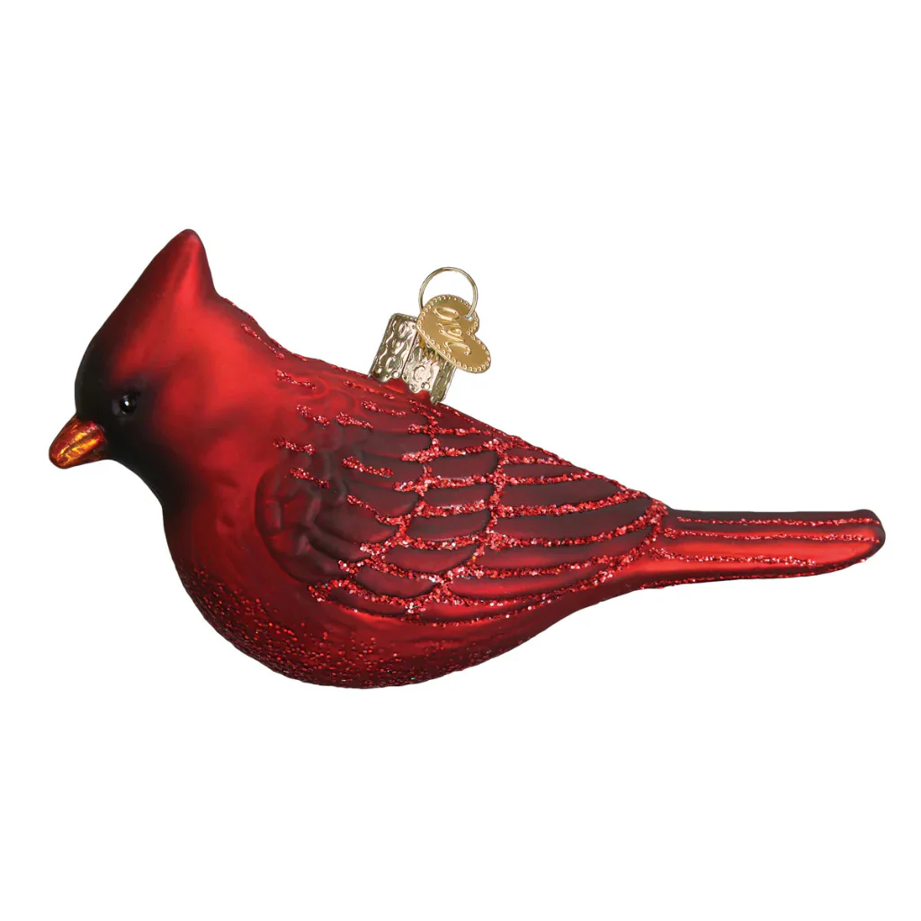 Old World Christmas : Northern Cardinal Ornament - Image 2
