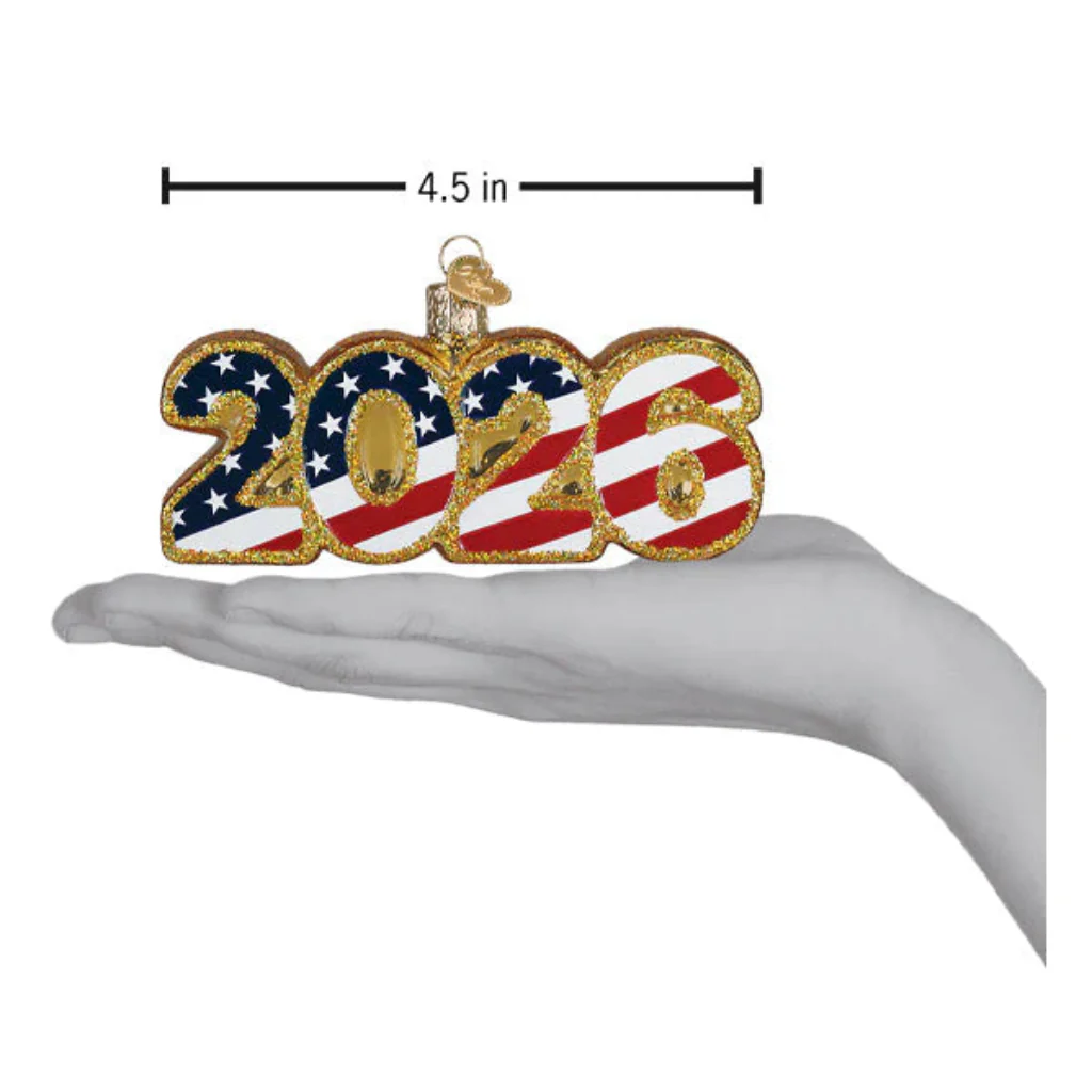 Old World Christmas : USA 2026 Ornament - Image 3