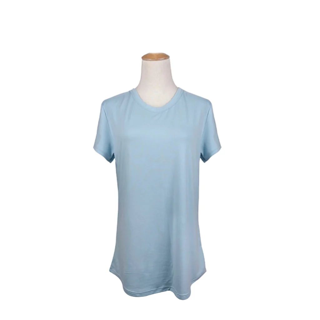 Opportunities : Light Weight Lounge Shirt - Light Blue