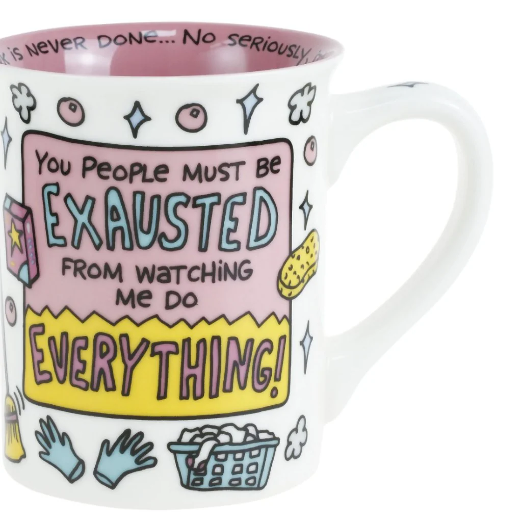 Our Name Is Mud : Exhausted Mom Mug - Image 2