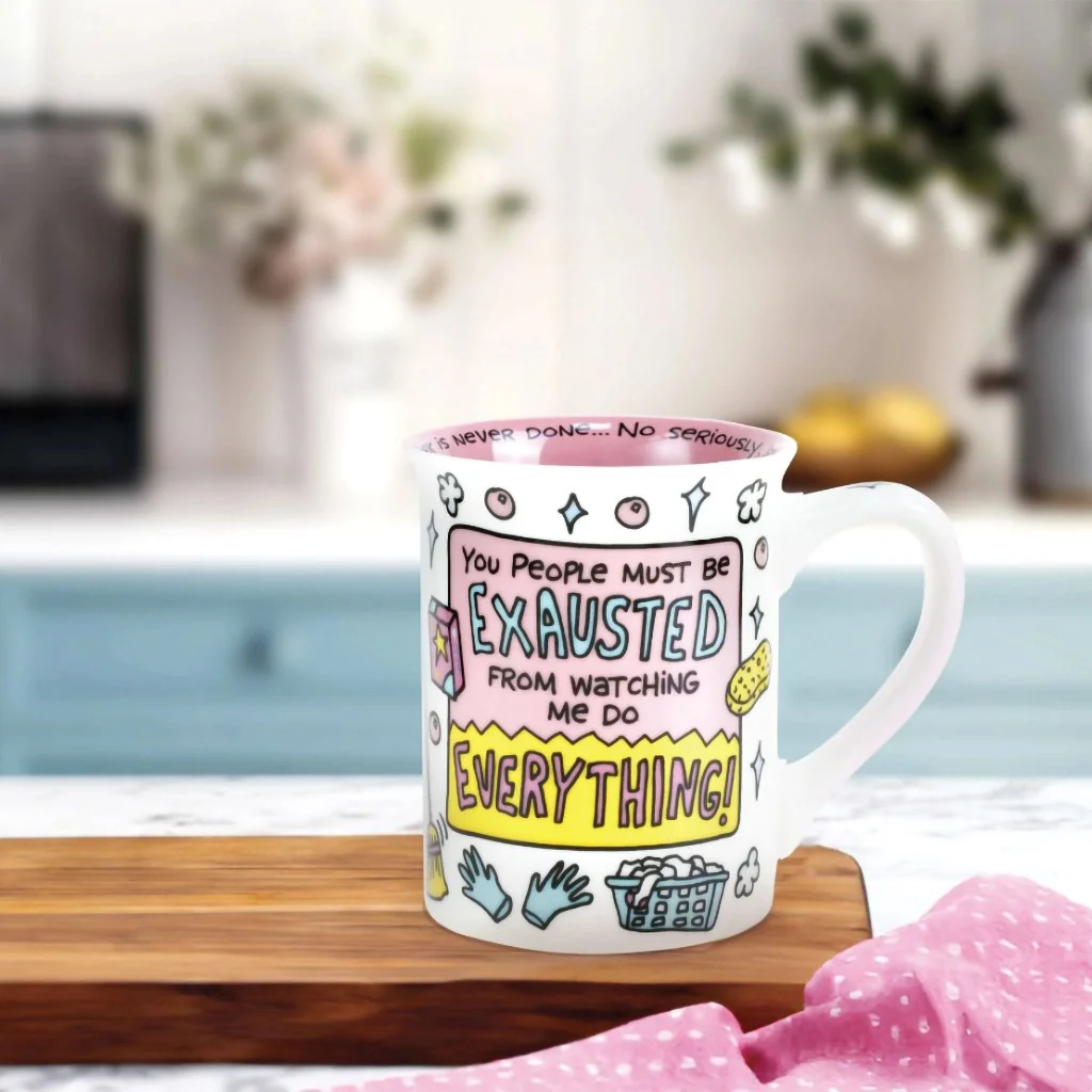 Our Name Is Mud : Exhausted Mom Mug - Image 4