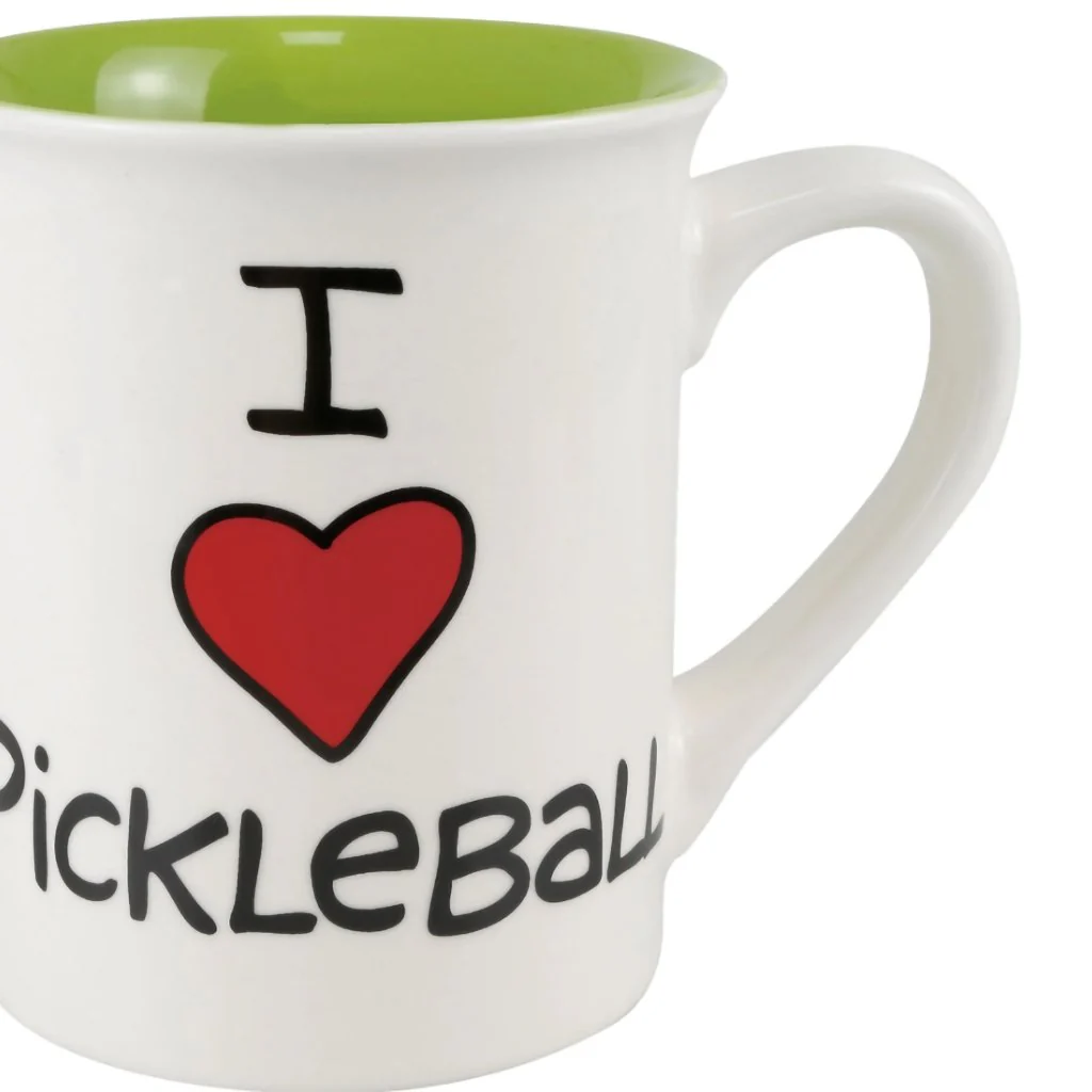 Our Name Is Mud : I Heart Pickleball Mug