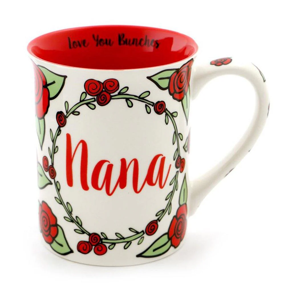 Our Name is Mud : Nana Rose 16oz Mug - Image 2